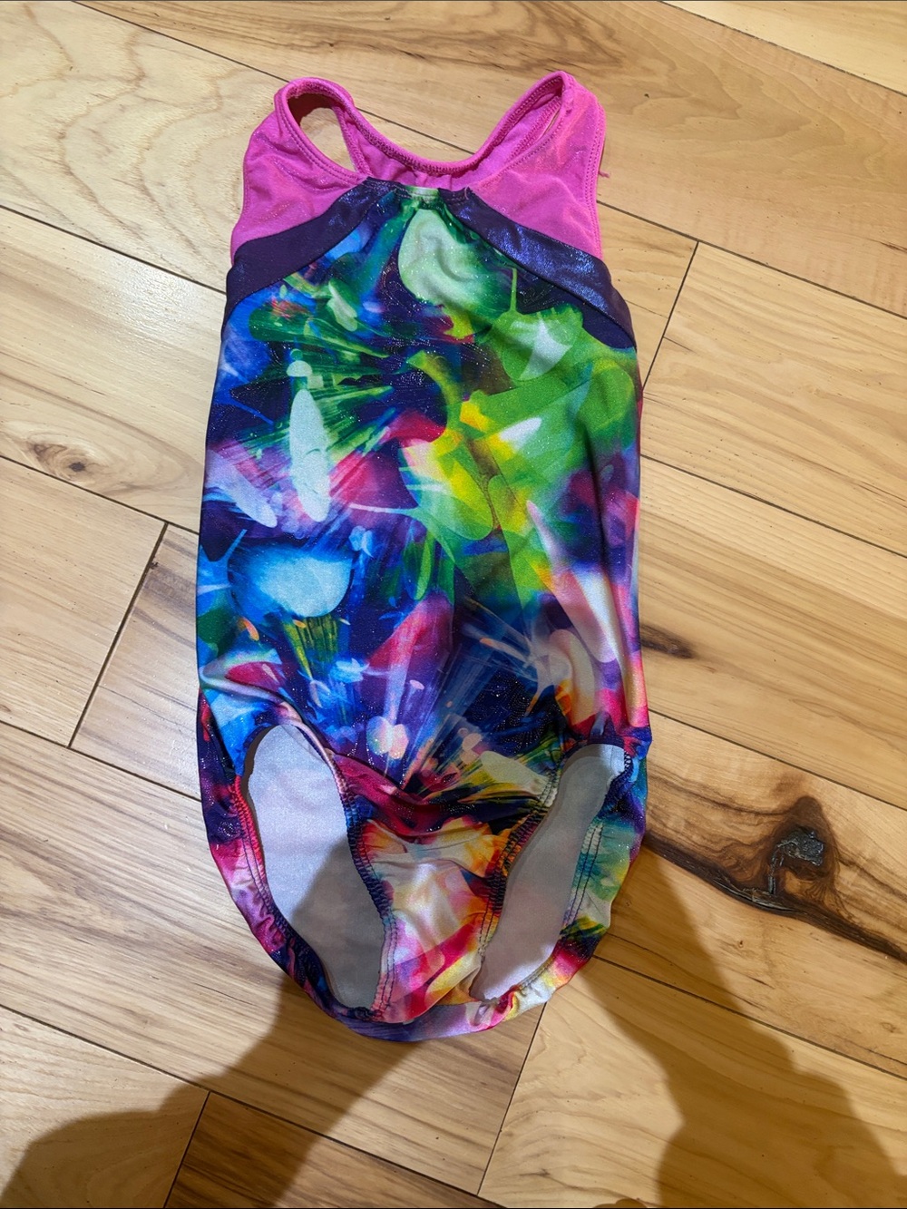 Kids Pink Multi-Color leotard